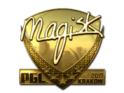 Sticker | Magisk (Gold) | Krakow 2017 image