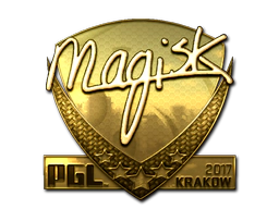Sticker | Magisk (Gold) | Krakow 2017 image