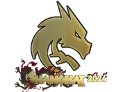 Sticker | Team Spirit (Gold) | Shanghai 2024 image