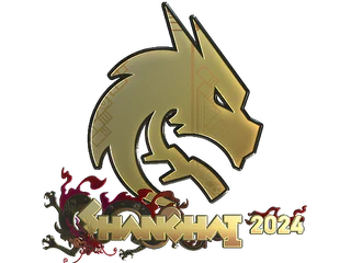 Sticker | Team Spirit (Gold) | Shanghai 2024