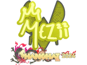 Sticker | mezii | Shanghai 2024 image