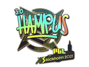 Sticker | hampus (Holo) | Stockholm 2021 image