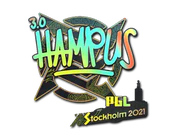 Sticker | hampus (Holo) | Stockholm 2021 image