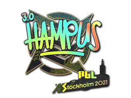 Sticker | hampus (Holo) | Stockholm 2021 image
