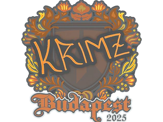 Sticker | KRIMZ | Budapest 2025