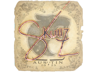 Sticker | skullz | Austin 2025 image