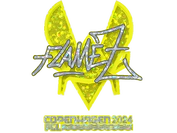 Sticker | FlameZ (Glitter) | Copenhagen 2024 image