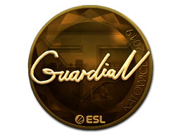 Sticker | GuardiaN (Gold) | Katowice 2019 image