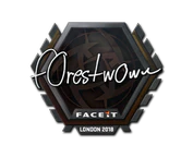 Sticker | f0rest | London 2018 image