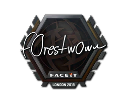 Sticker | f0rest | London 2018
