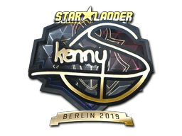 Sticker | kennyS (Gold) | Berlin 2019 image