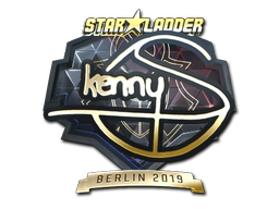 Sticker | kennyS (Gold) | Berlin 2019 image