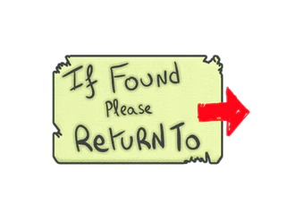 Sticker | Please Return To