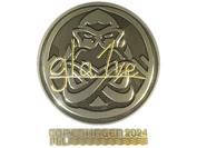 Sticker | gla1ve (Gold) | Copenhagen 2024 image