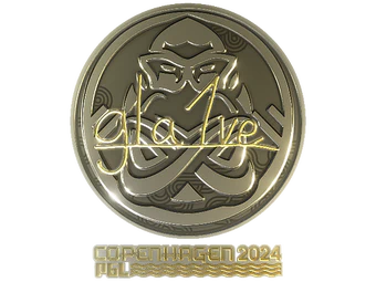 Sticker | gla1ve (Gold) | Copenhagen 2024 image