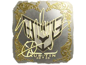 Sticker | SunPayus (Gold) | Austin 2025 image