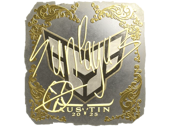 Sticker | SunPayus (Gold) | Austin 2025 image
