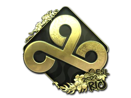 Sticker | Cloud9 (Gold) | Rio 2022 image