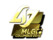 Sticker | Counter Logic Gaming (Gold) | MLG Columbus 2016 image