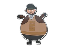 Sticker | Poorly Drawn Balkan image