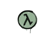 Sealed Graffiti | Lambda (Cash Green) image