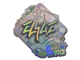 Sticker | EliGE (Holo) | Rio 2022 image
