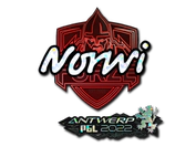 Sticker | Norwi (Glitter) | Antwerp 2022 image