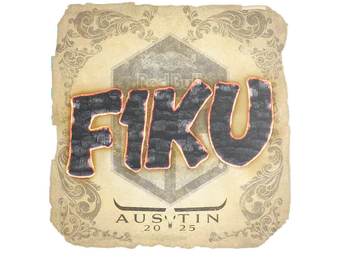 Sticker | F1KU | Austin 2025 image