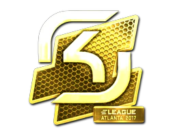 Sticker | SK Gaming (Gold) | Atlanta 2017 image