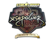 Sticker | xsepower (Gold) | Berlin 2019 image