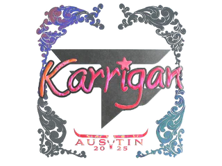 Sticker | karrigan (Holo) | Austin 2025