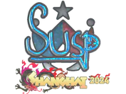 Sticker | susp (Glitter) | Shanghai 2024 image