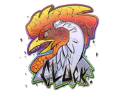 Sticker | Cluck (Holo) image