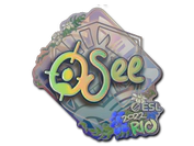 Sticker | oSee (Holo) | Rio 2022 image
