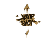 Sealed Graffiti | Jump Shot (Desert Amber) image