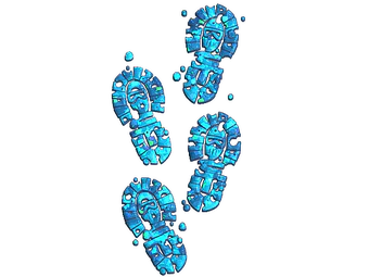 Sticker | CT Tracks (Glitter) image