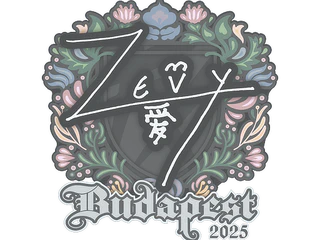 Sticker | zevy | Budapest 2025