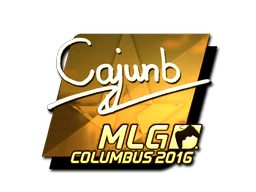 Sticker | cajunb (Gold) | MLG Columbus 2016 image