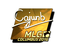 Sticker | cajunb (Gold) | MLG Columbus 2016 image