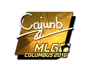 Sticker | cajunb (Gold) | MLG Columbus 2016 image