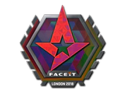 Sticker | Astralis (Holo) | London 2018 image