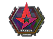 Sticker | Astralis (Holo) | London 2018 image