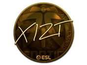 Sticker | Xizt (Gold) | Katowice 2019 image