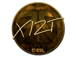 Sticker | Xizt (Gold) | Katowice 2019 image