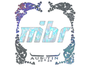 Sticker | MIBR (Holo) | Austin 2025 image