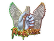Sticker | Retake Expert (Holo) image
