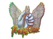 Sticker | Retake Expert (Holo) image
