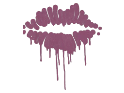 Sealed Graffiti | Kiss (Princess Pink)