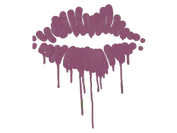 Sealed Graffiti | Kiss (Princess Pink) image