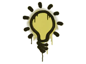 Sealed Graffiti | Lightbulb (Tracer Yellow) image